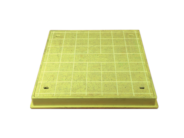 SMC玻(bo)璃鋼-仿花磚井(jing)蓋